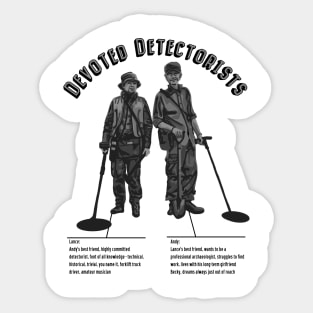 Devoted Detectorists Sticker